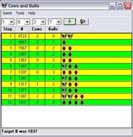 Cows and Bulls for Windows screenshot